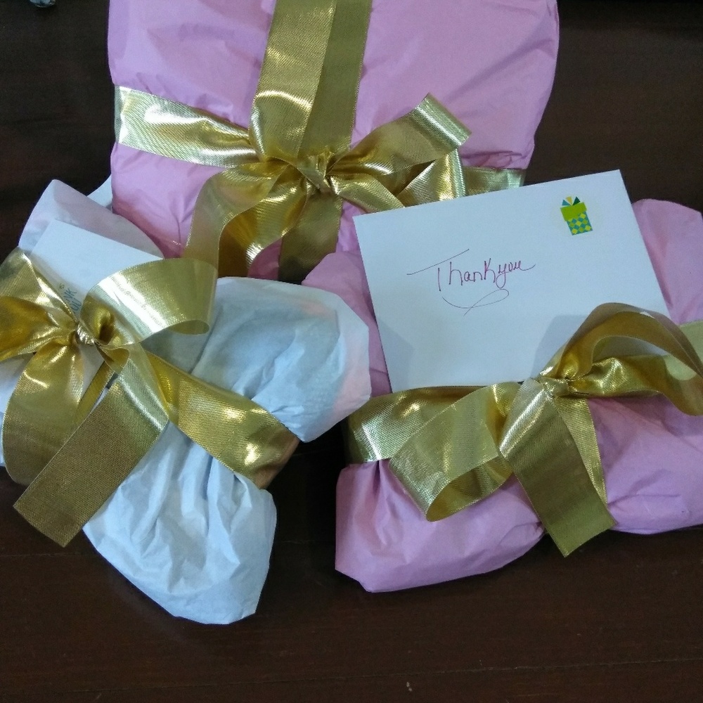 Beautiful Purchases ready to go out!!